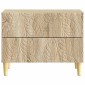 vidaXL Κομοδίνο Sonoma Δρυς 62 x 34,5 x 48 εκ Επεξεργασμένο Ξύλο