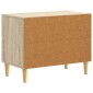 vidaXL Κομοδίνο Sonoma Δρυς 62 x 34,5 x 48 εκ Επεξεργασμένο Ξύλο