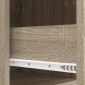 vidaXL Κομοδίνο Sonoma Δρυς 62 x 34,5 x 48 εκ Επεξεργασμένο Ξύλο
