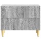 vidaXL Κομοδίνο Γκρι Sonoma 62 x 34,5 x 48 εκ Επεξεργασμένο Ξύλο