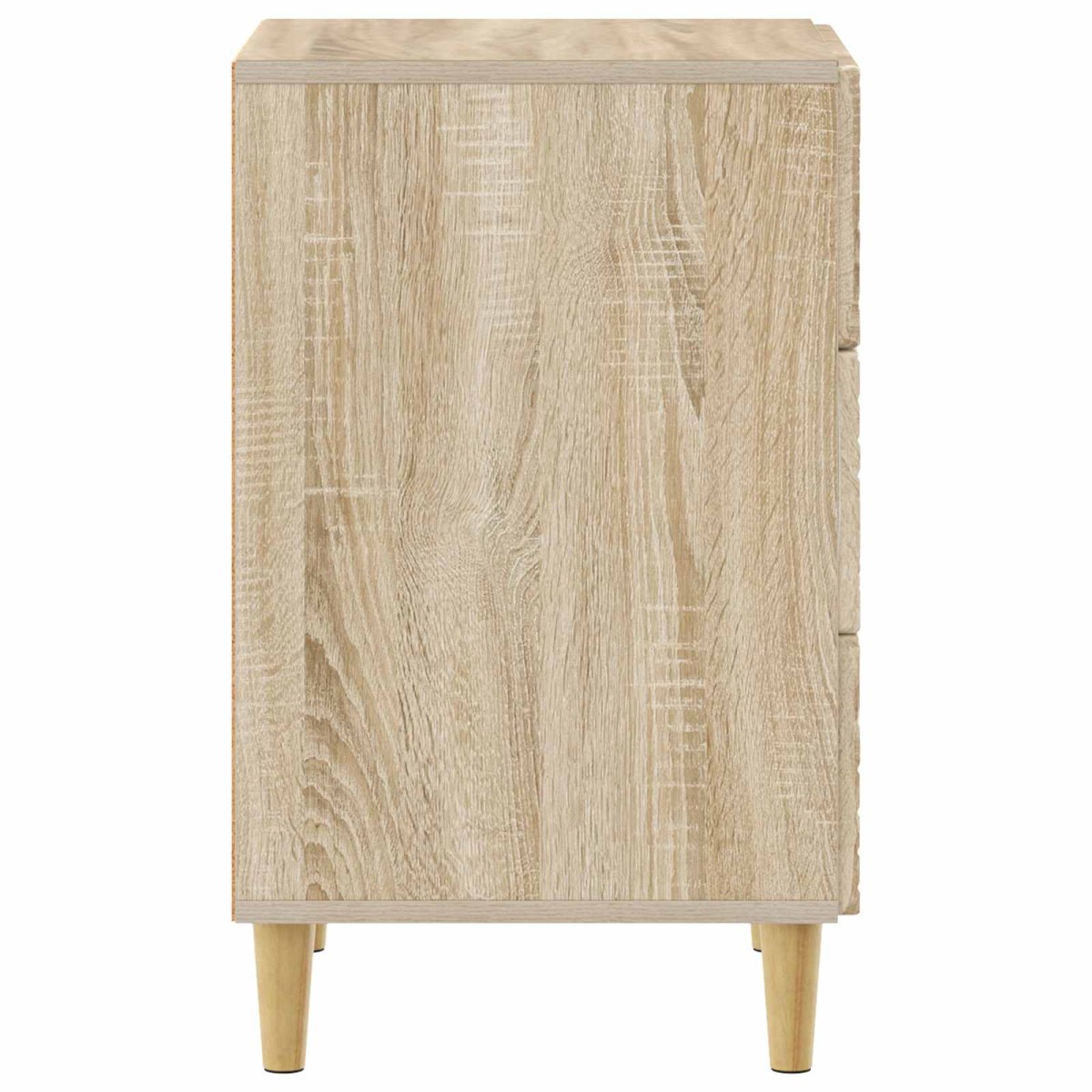 vidaXL Κομοδίνο Sonoma Δρυς 43 x 39,5 x 66,5 εκ Επεξεργασμένο Ξύλο