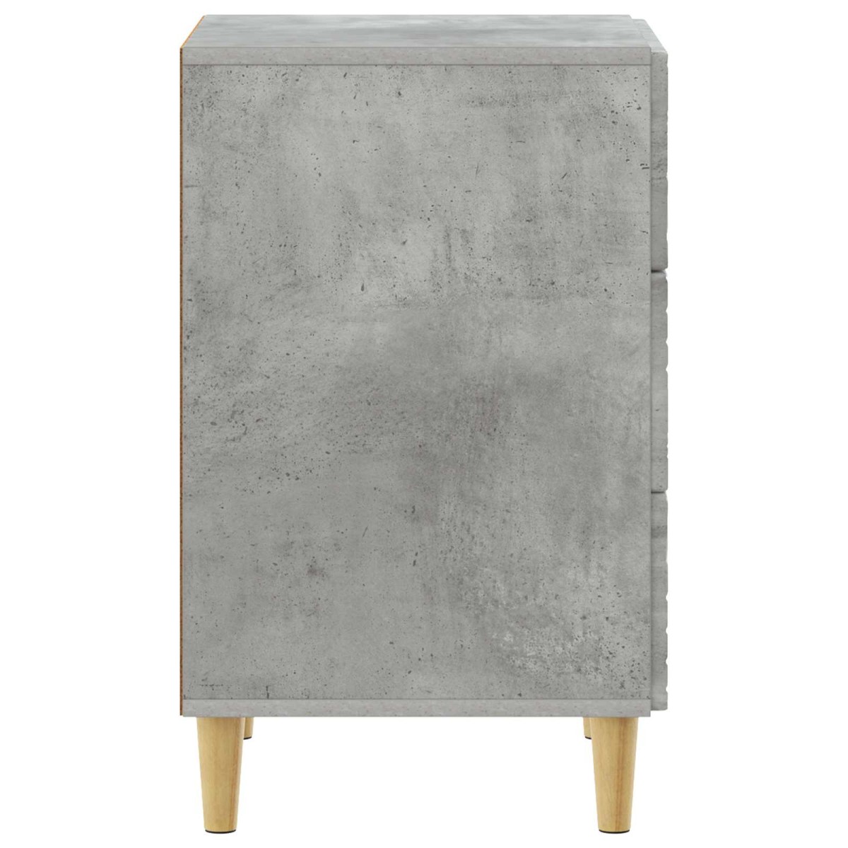 vidaXL Κομοδίνο Γκρι Σκυροδέματος 43 x 39,5 x 66,5 εκ