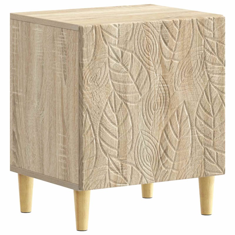 vidaXL Κομοδίνο Sonoma Δρυς 43 x 34,5 x 50 εκ Επεξεργασμένο Ξύλο