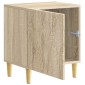 vidaXL Κομοδίνο 2 τεμ. Sonoma Δρυς 43 x 34,5 x 50 εκ