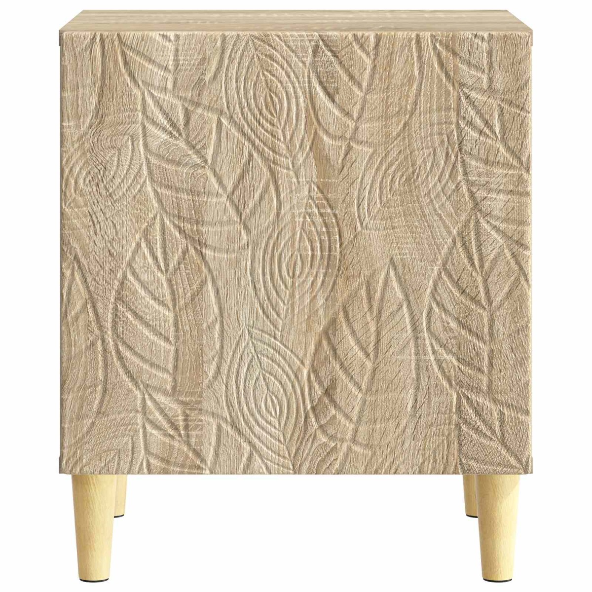 vidaXL Κομοδίνο 2 τεμ. Sonoma Δρυς 43 x 34,5 x 50 εκ