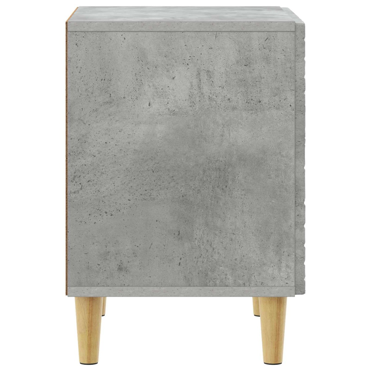 vidaXL Κομοδίνο 2 τεμ. Γκρι Σκυροδέματος 43 x 34,5 x 50 εκ