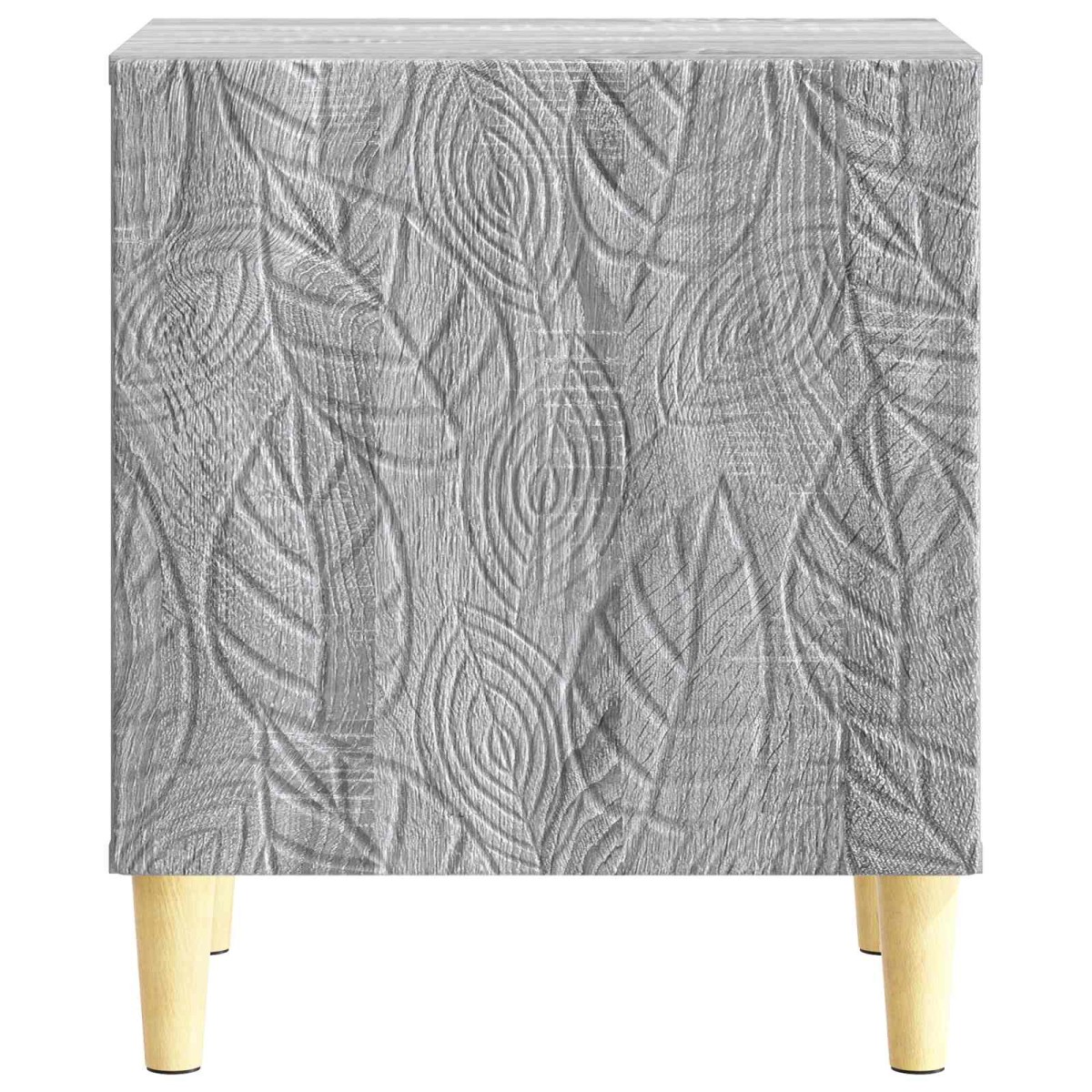 vidaXL Κομοδίνο Γκρι Sonoma 43 x 34,5 x 50 εκ Επεξεργασμένο Ξύλο
