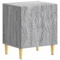 vidaXL Κομοδίνο Γκρι Sonoma 43 x 34,5 x 50 εκ Επεξεργασμένο Ξύλο