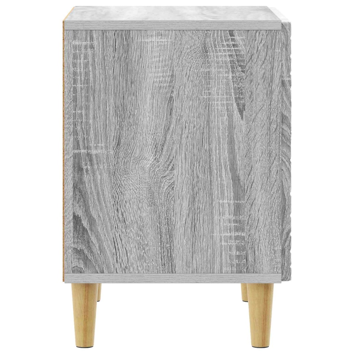 vidaXL Κομοδίνο 2 τεμ. Γκρι Sonoma 43 x 34,5 x 50 εκ