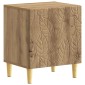 vidaXL Κομοδίνο 2 τεμ. Artisan Δρυς 43 x 34,5 x 50 εκ