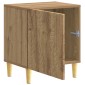vidaXL Κομοδίνο 2 τεμ. Artisan Δρυς 43 x 34,5 x 50 εκ