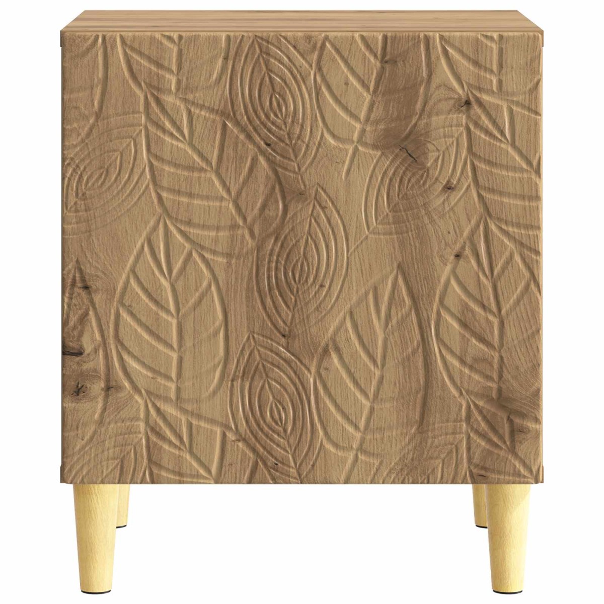vidaXL Κομοδίνο 2 τεμ. Artisan Δρυς 43 x 34,5 x 50 εκ