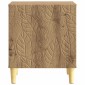 vidaXL Κομοδίνο 2 τεμ. Artisan Δρυς 43 x 34,5 x 50 εκ
