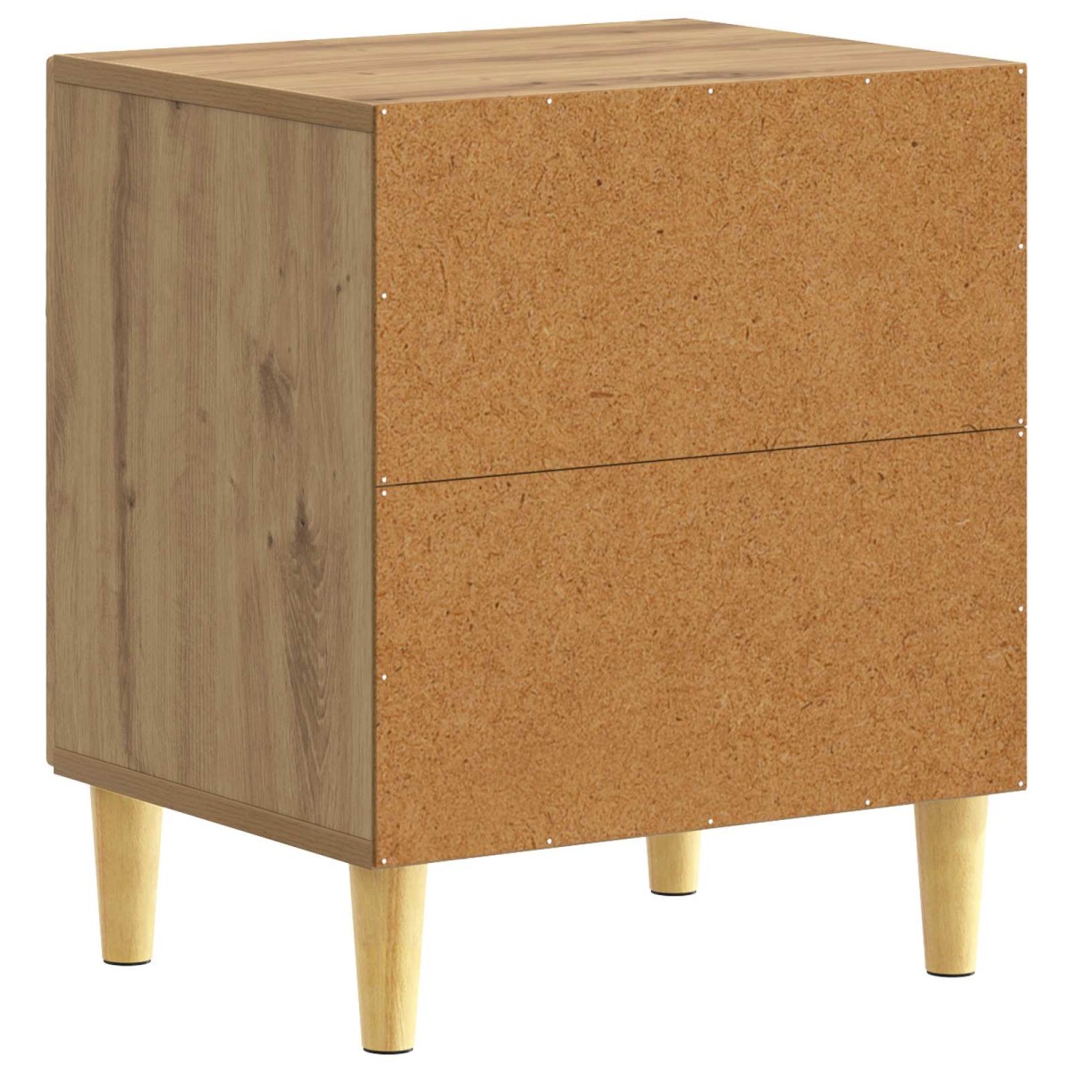 vidaXL Κομοδίνο 2 τεμ. Artisan Δρυς 43 x 34,5 x 50 εκ