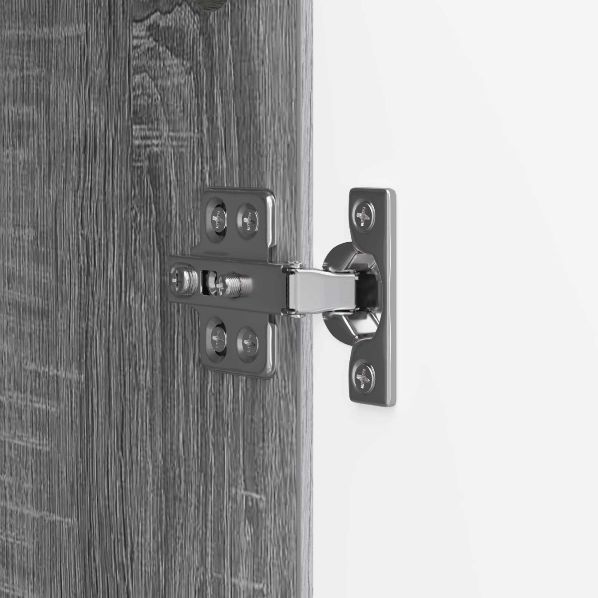 vidaXL Πλαϊνό γραφείο Γκρι Sonoma 33 x 34,5 x 90 εκ Επεξεργασμένο Ξύλο