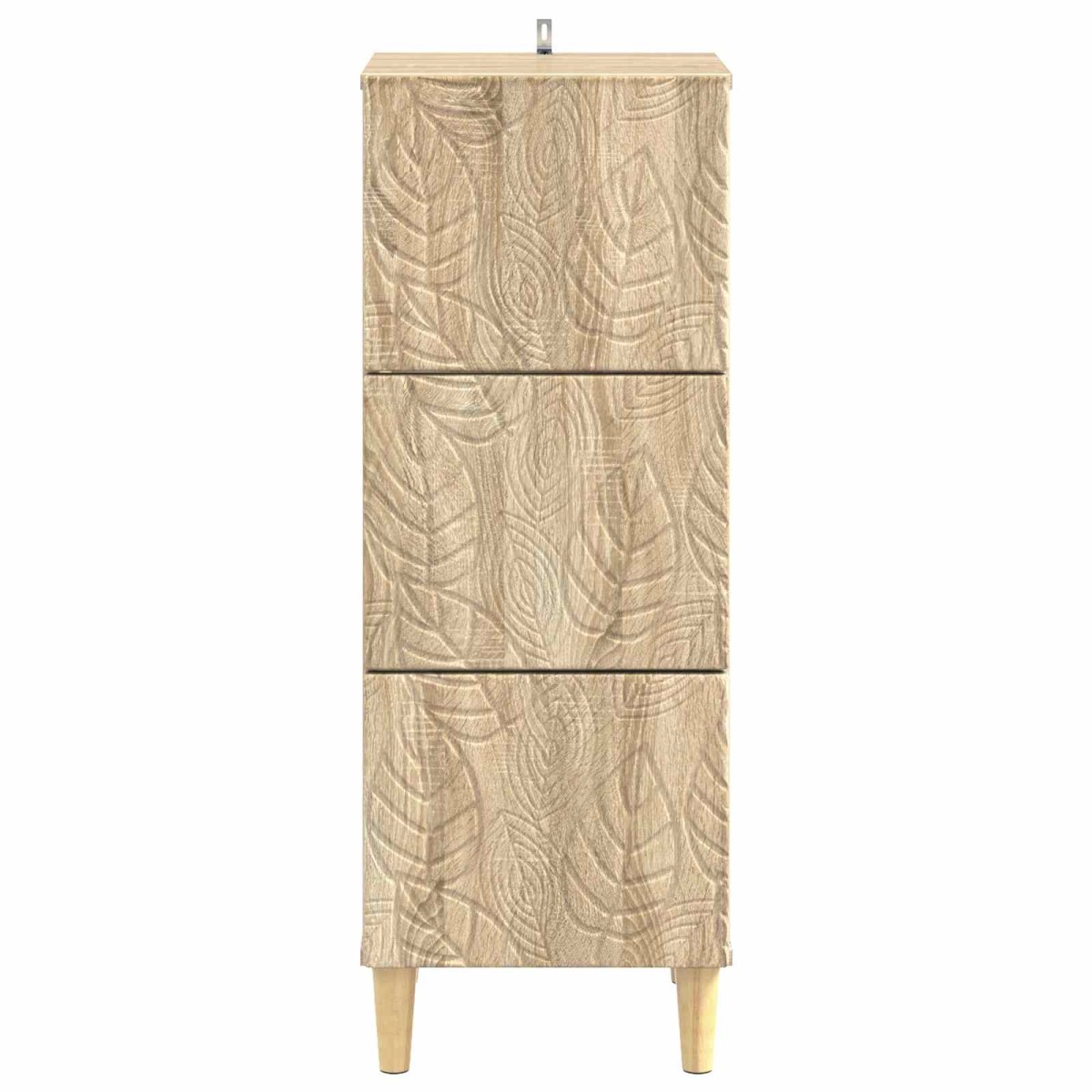 vidaXL Ντουλάπι με Συρτάρια Sonoma Δρυς 33 x 34,5 x 90 εκ