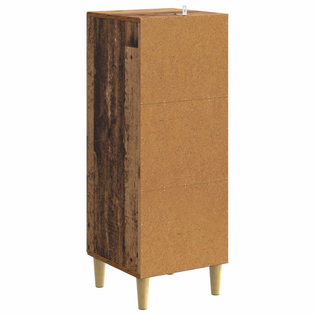 vidaXL Ντουλάπι με Συρτάρια Παλαιωμένο ξύλο 33 x 34,5 x 90 εκ