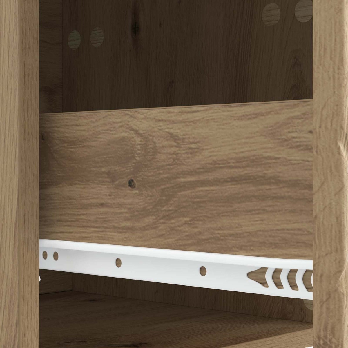 vidaXL Ντουλάπι με Συρτάρια 33 x 34,5 x 90 εκ Επεξεργασμένο Ξύλο