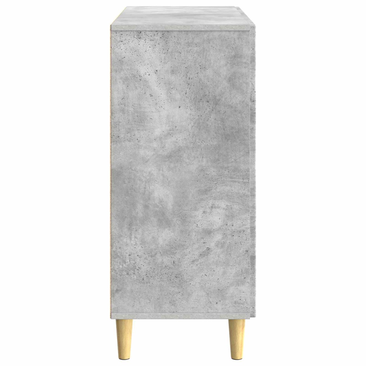 vidaXL Πλαϊνό γραφείο Γκρι Σκυροδέματος 89 x 34,5 x 80 εκ