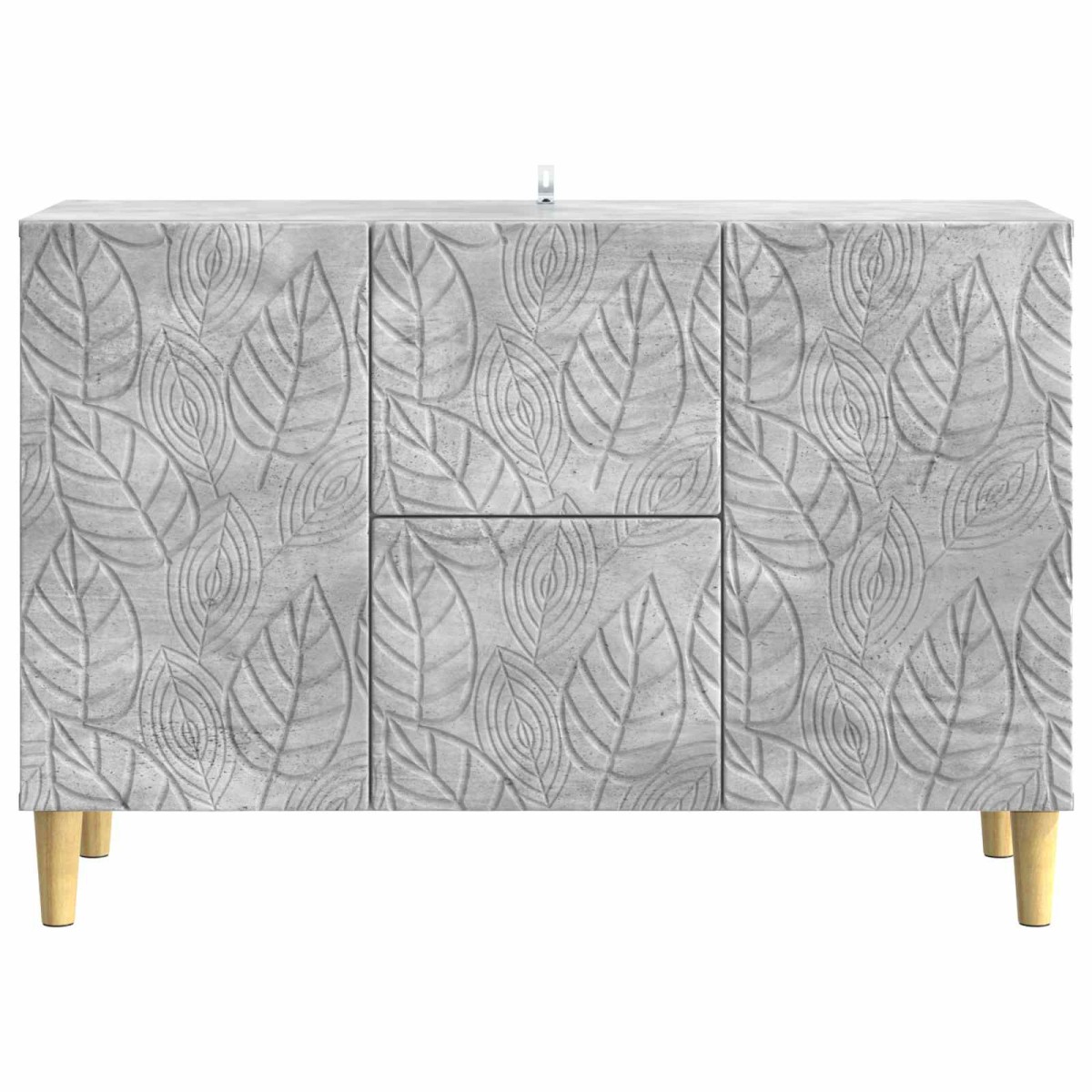vidaXL Πλαϊνό γραφείο Γκρι Σκυροδέματος 89 x 34,5 x 60 εκ.