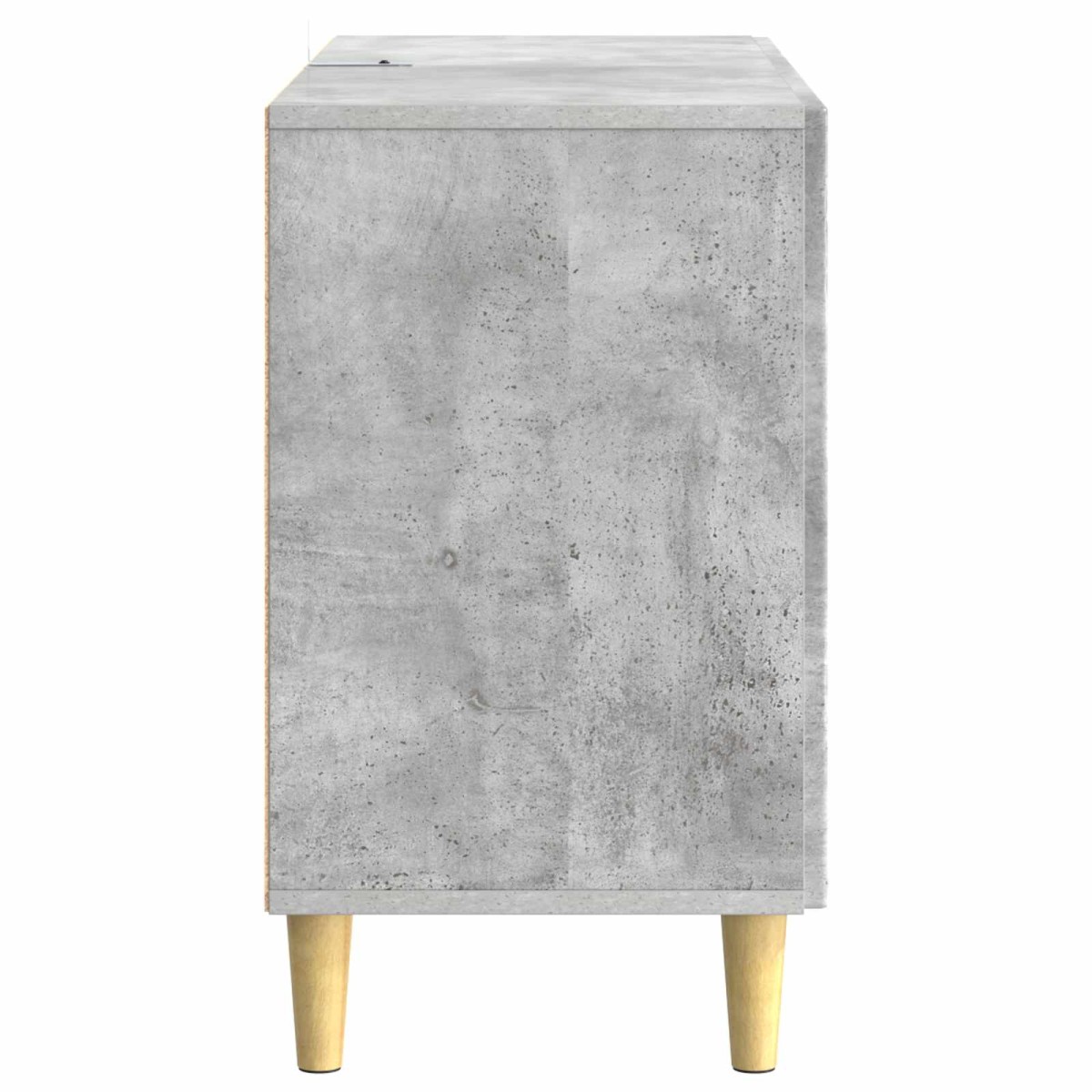 vidaXL Πλαϊνό γραφείο Γκρι Σκυροδέματος 89 x 34,5 x 60 εκ.