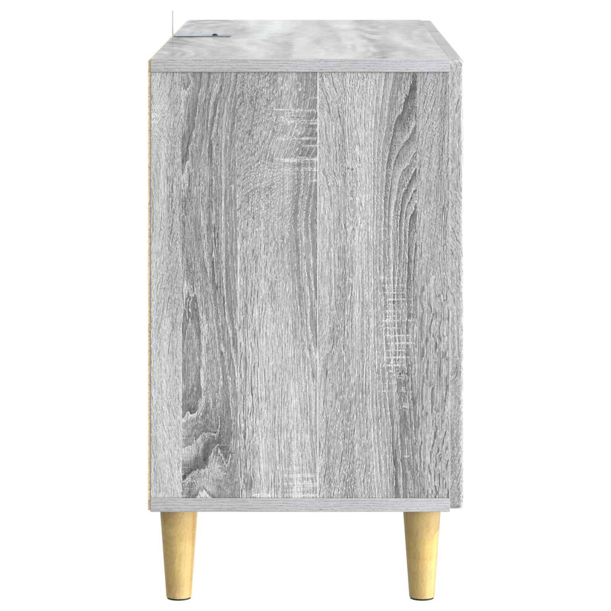 vidaXL Πλαϊνό γραφείο Γκρι Sonoma 89 x 34,5 x 60 εκ.