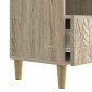 vidaXL Ντουλάπι TV 102 x 34,5 x 50 εκ. Sonoma Δρυς Επεξεργασμένο Ξύλο
