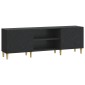 vidaXL Ντουλάπι TV 150 x 31 x 50 εκ. Μαύρο Επεξεργασμένο Ξύλο