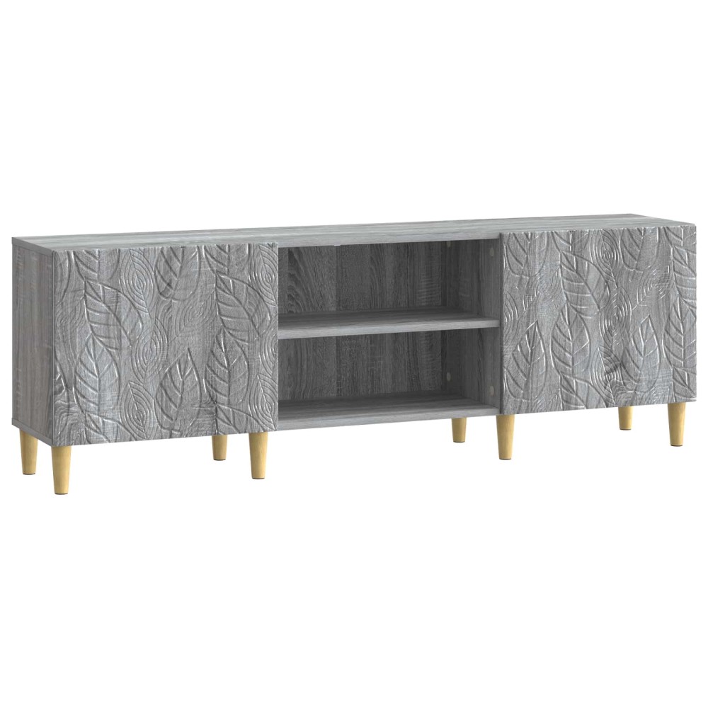 vidaXL Ντουλάπι TV 150 x 31 x 50 εκ. Γκρι Sonoma Επεξεργασμένο Ξύλο