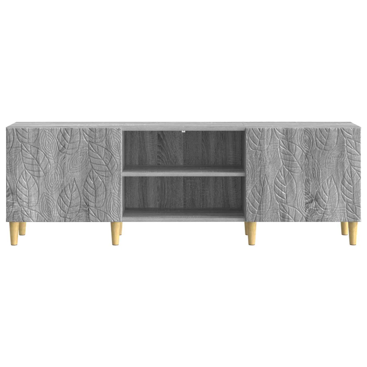 vidaXL Ντουλάπι TV 150 x 31 x 50 εκ. Γκρι Sonoma Επεξεργασμένο Ξύλο