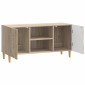 vidaXL Ντουλάπι TV 102 x 34,5 x 50 εκ. Sonoma Δρυς Επεξεργασμένο Ξύλο