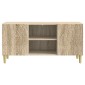 vidaXL Ντουλάπι TV 102 x 34,5 x 50 εκ. Sonoma Δρυς Επεξεργασμένο Ξύλο