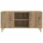 vidaXL Ντουλάπι TV 102 x 34,5 x 50 εκ. Artisan Δρυς Επεξεργασμένο Ξύλο