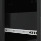 vidaXL Ντουλάπι TV 147 x 34,5 x 30 εκ Μαύρο Επεξεργασμένο Ξύλο