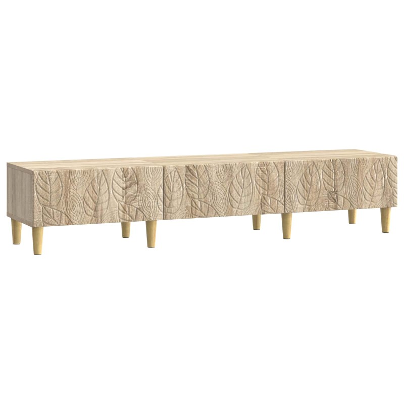 vidaXL Ντουλάπι TV 147 x 34,5 x 30 εκ Sonoma Δρυς Επεξεργασμένο Ξύλο