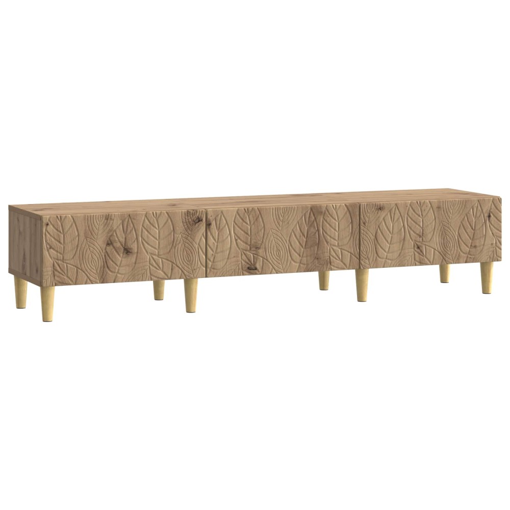 vidaXL Ντουλάπι TV 147 x 34,5 x 30 εκ Artisan Δρυς Επεξεργασμένο Ξύλο