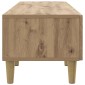 vidaXL Ντουλάπι TV 147 x 34,5 x 30 εκ Artisan Δρυς Επεξεργασμένο Ξύλο