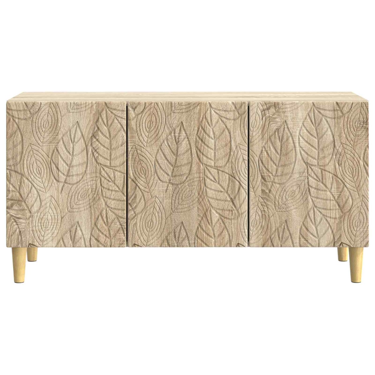 vidaXL Ντουλάπι TV 99 x 34,5 x 50 εκ. Sonoma Δρυς Επεξεργασμένο Ξύλο