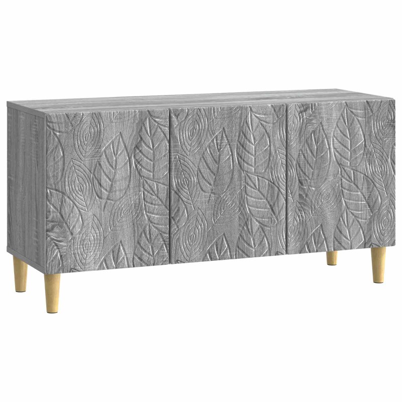 vidaXL Ντουλάπι TV 99 x 34,5 x 50 εκ. Γκρι Sonoma Επεξεργασμένο Ξύλο