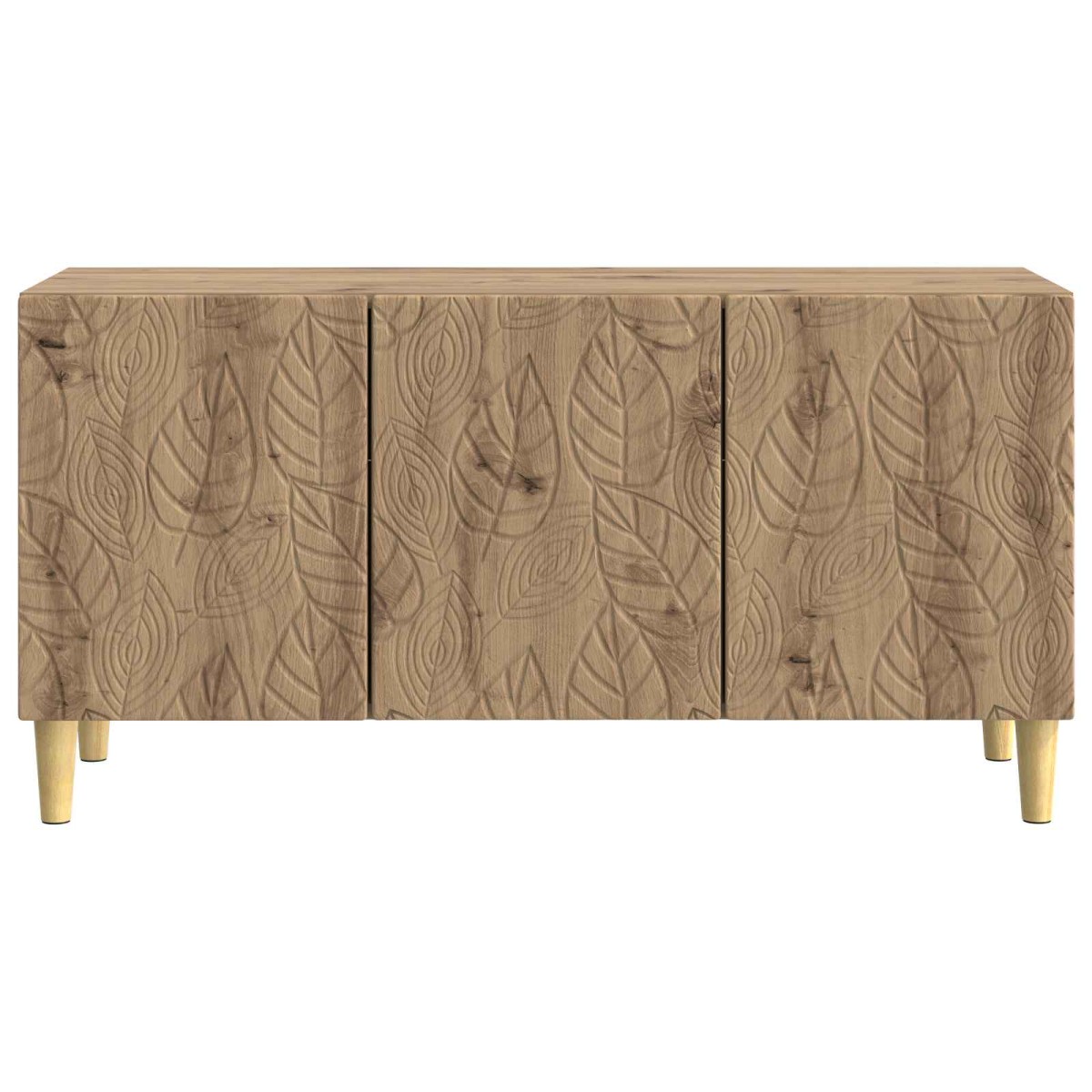 vidaXL Ντουλάπι TV 99 x 34,5 x 50 εκ. Artisan Δρυς Επεξεργασμένο Ξύλο