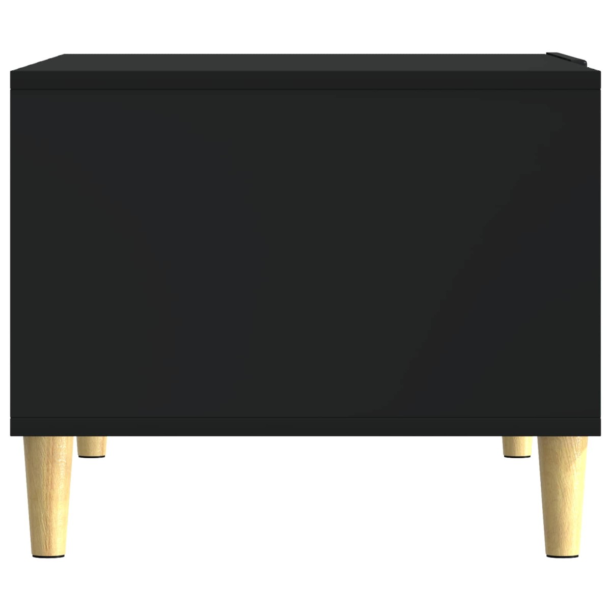 vidaXL Τραπεζάκι σαλονιού Μαύρο 90 x 50 x 40 cm Επεξεργασμένο Ξύλο