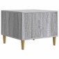 vidaXL Τραπεζάκι σαλονιού Γκρι Sonoma 50 x 49 x 40 εκ