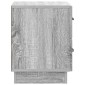 vidaXL Κομοδίνο Γκρι Sonoma 43 x 34,5 x 44,5 εκ Επεξεργασμένο Ξύλο