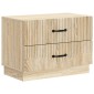 vidaXL Κομοδίνο Sonoma Δρυς 62 x 34,5 x 44,5 εκ Επεξεργασμένο Ξύλο