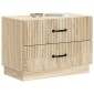 vidaXL Κομοδίνο Sonoma Δρυς 62 x 34,5 x 44,5 εκ Επεξεργασμένο Ξύλο