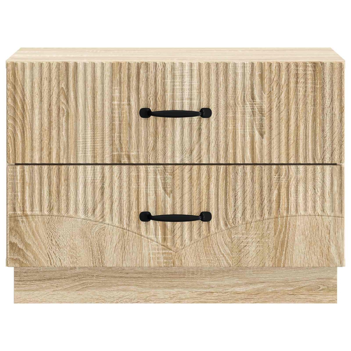 vidaXL Κομοδίνο Sonoma Δρυς 62 x 34,5 x 44,5 εκ Επεξεργασμένο Ξύλο