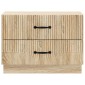 vidaXL Κομοδίνο Sonoma Δρυς 62 x 34,5 x 44,5 εκ Επεξεργασμένο Ξύλο