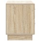 vidaXL Κομοδίνο Sonoma Δρυς 62 x 34,5 x 44,5 εκ Επεξεργασμένο Ξύλο