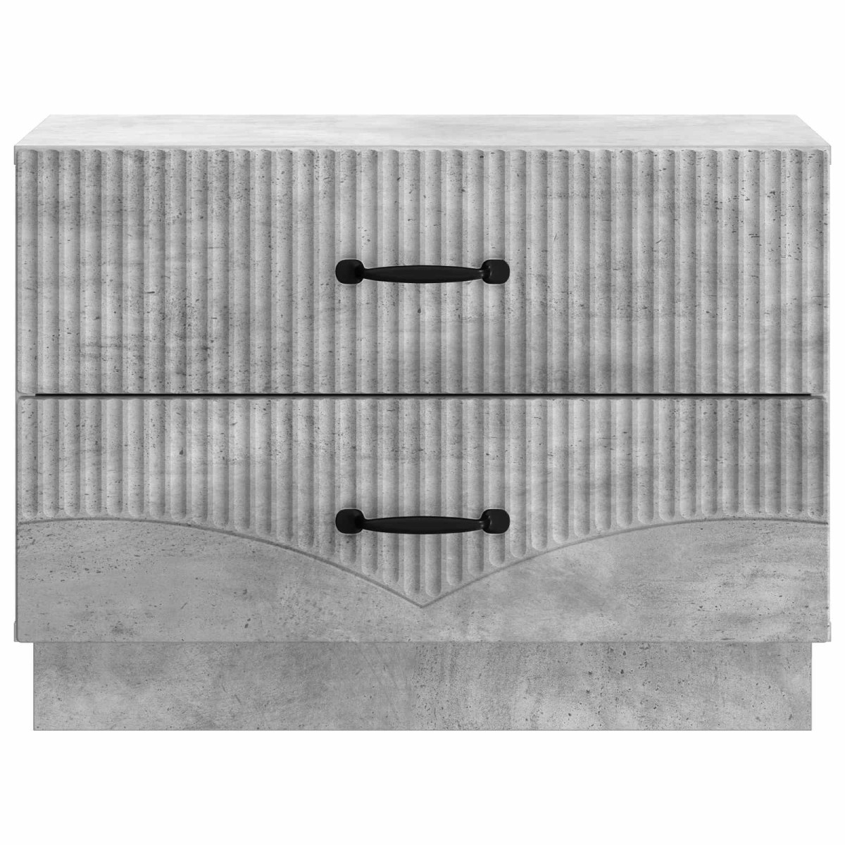 vidaXL Κομοδίνο Γκρι Σκυροδέματος 62 x 34,5 x 44,5 εκ