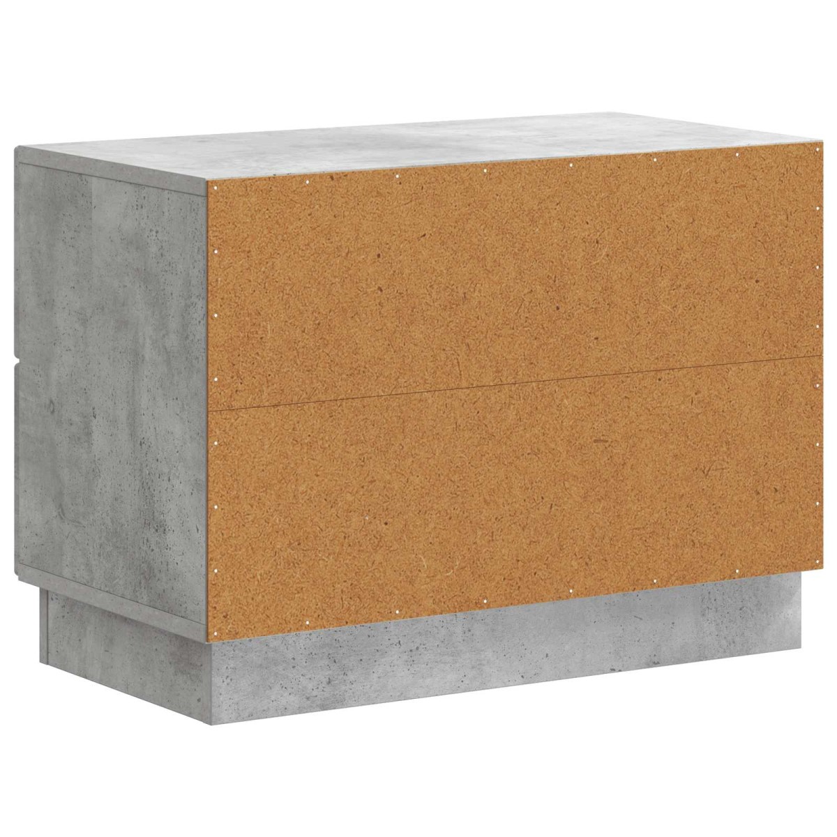 vidaXL Κομοδίνο Γκρι Σκυροδέματος 62 x 34,5 x 44,5 εκ